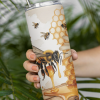 floral tumblers